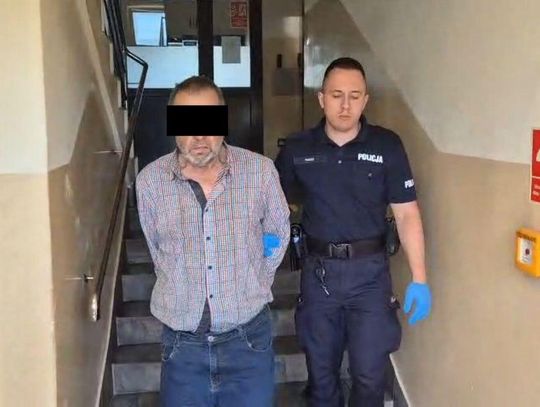 Pijany awanturnik złamał sądowy zakaz. Tym razem groził żonie nożem [WIDEO]