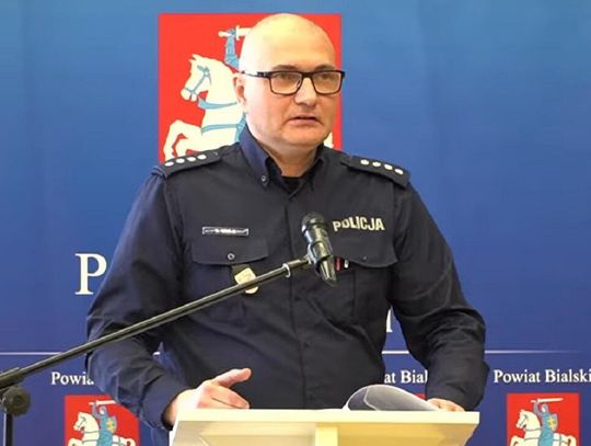 Policja referuje sytuację w powiecie Policja referuje sytuację w powiecie