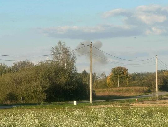 Polskie myśliwce poderwane. Dron znów rozbił się przy granicy