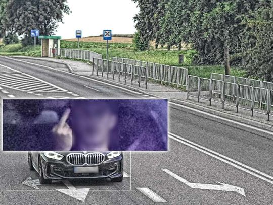 Ponad 100 punktów karnych i deportacja kierowcy bmw