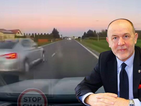 Poseł PiS pędzi znacznie powyżej dopuszczalnej prędkości. Tłłumaczył , że miał cieżki dzień [WIDEO]