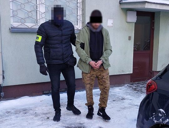 Poszukiwany listem gończym zatrzymany przez bialskich kryminalnych