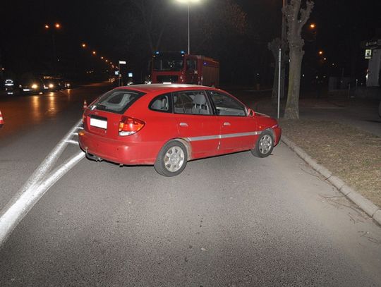 Potrącił pieszą