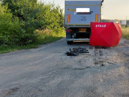 POWIAT BIALSKI: Ciężarówka śmiertelnie potraciła rowerzystkę