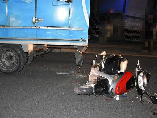 Powiat bialski. Dwa dni, dwa wypadki z udziałem motorowerzystów