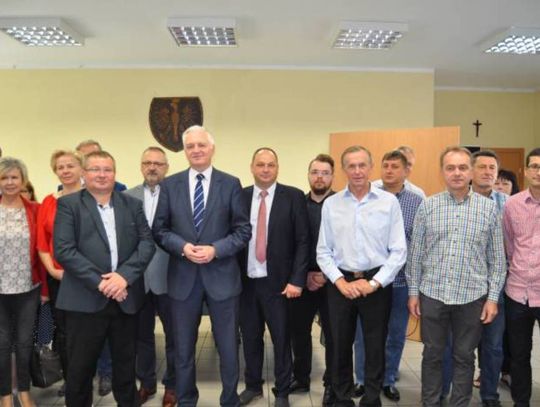 Powiat bialski: Minister Gowin odwiedził Białą i Terespol