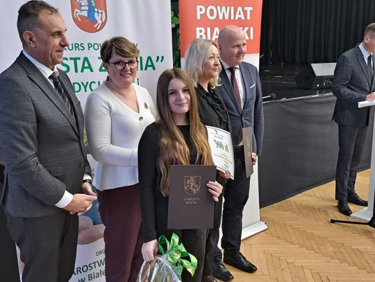 Powiat bialski. Starostwo doceniło młodych ekologów Powiat bialski. Starostwo doceniło młodych ekologów
