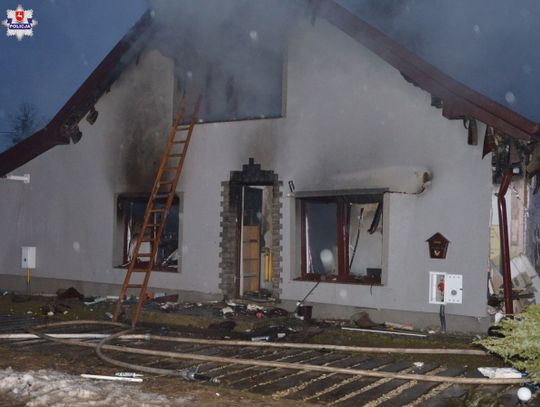 Powiat parczewski: Trzy osoby w szpitalu po wybuchu gazu
