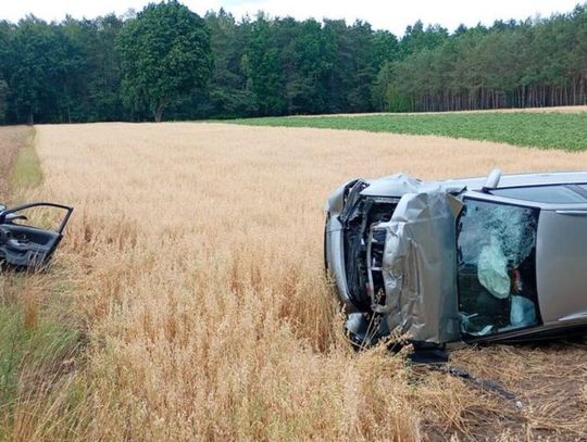 Powiat radzyński. Dwie osoby trafiły do szpitala w wyniku wypadku