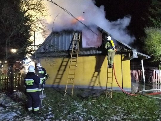 Pożar budynku w Wygnanowie. Odnaleziono zwęglone ciało 71-latka