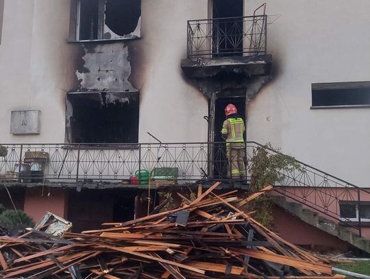 Pożar domu w Wisznicach. Straty to 150 tysięcy złotych