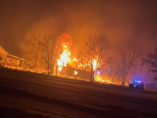 Hruszew pożar gmina Platerów ofiara śmiertelna straż pożarna osp