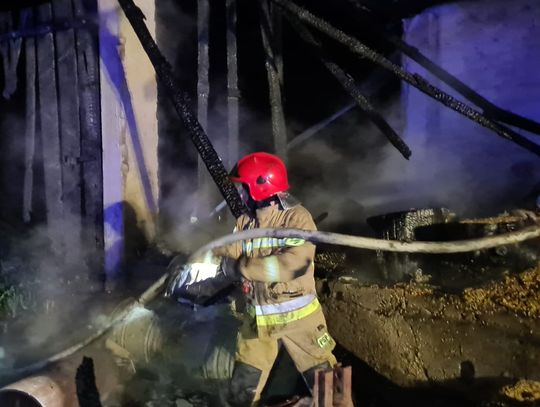 Pożar mieszkania. W środku miało być dziecko