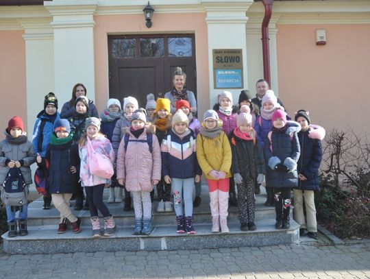 Poznali naszą redakcję od kuchni. Dziękujemy za odwiedziny!