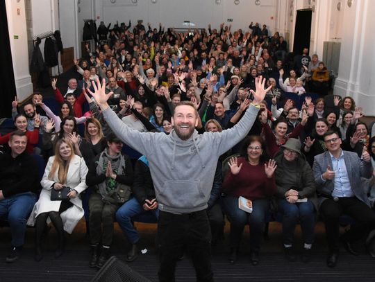 Przemek Kossakowski oczarował radzyńską publiczność