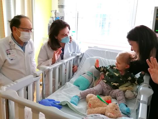 Radzyń Podlaski: Mała wojowniczka już po operacji