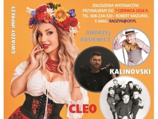 Radzyń Podlaski: Na scenie wystąpi Cleo