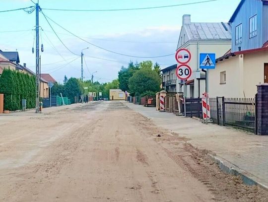 RADZYŃ PODLASKI: Przerwa w modernizacji ulicy