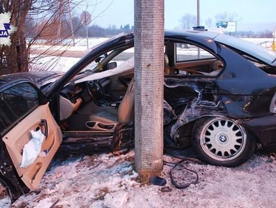 Radzyń Podlaski: Wymusił pierwszeństwo i uderzył w bmw