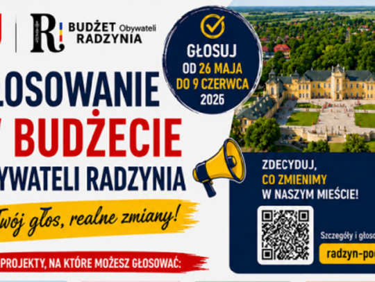 Radzynianie wybierają inwestycje w budżecie obywatelskim