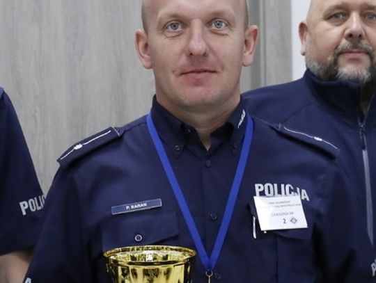 Radzyński policjant reprezentuje lubelski garnizon w ogólnopolskim konkursie