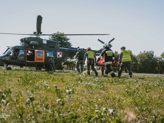 Radzyński szpital na mapie wojskowej akcj ratunkowej
