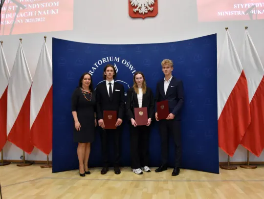 Radzyńskie liceum ma stypendystów premiera i ministra