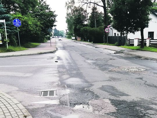 Remont na Podleśnej nadal nie ruszył, a miał się zakończyć w tym roku