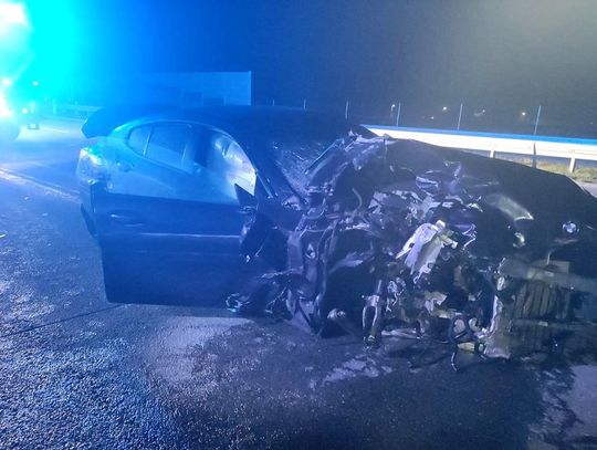 Rodzina spłonęła w kia na A1. Jest mnóstwo pytań o tragiczny wypadek na autostradzie