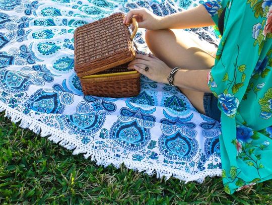 Rodzinny piknik w Pietrusach