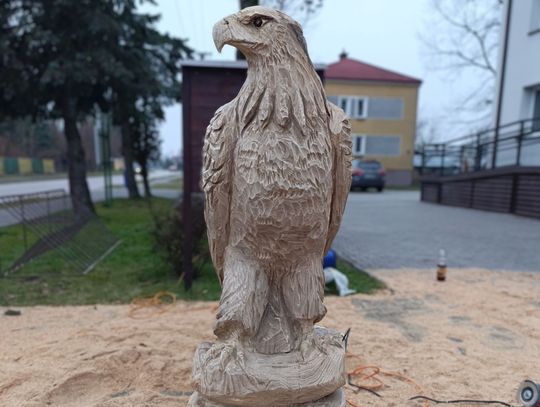 Rossosz. Przed urzędem stanie nowa rzeźba [FILM, ZDJĘCIA]