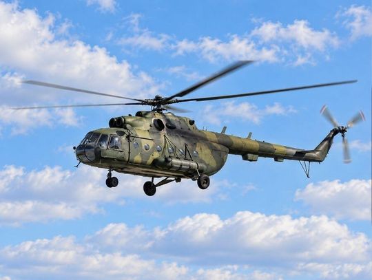 Rosyjski Mi-8 na Polską. Potem coś pojawiło się pod Malborkiem