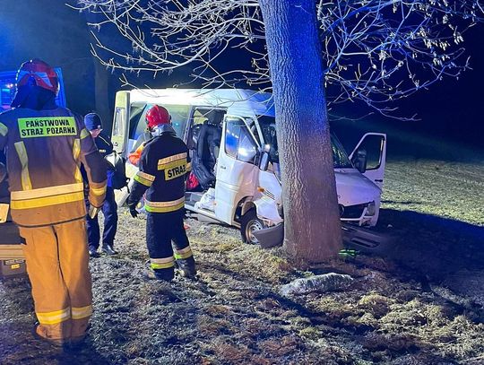 Lubelskie: Rozbił mercedesa z dwójką dzieci [ZDJĘCIA]