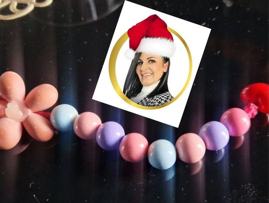 breloczek koraliki prezent Mikołaje Słowa Podlasia mikołajki