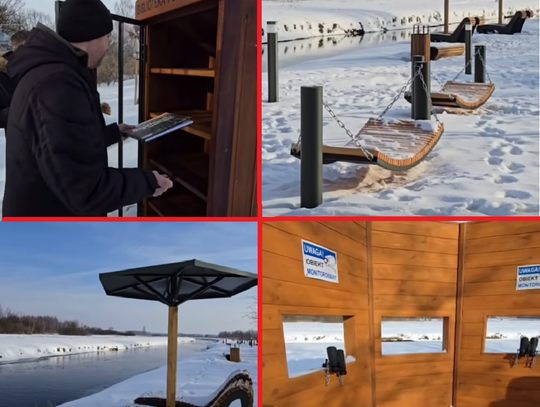 Rozrasta się strefa relaksu przy tężni