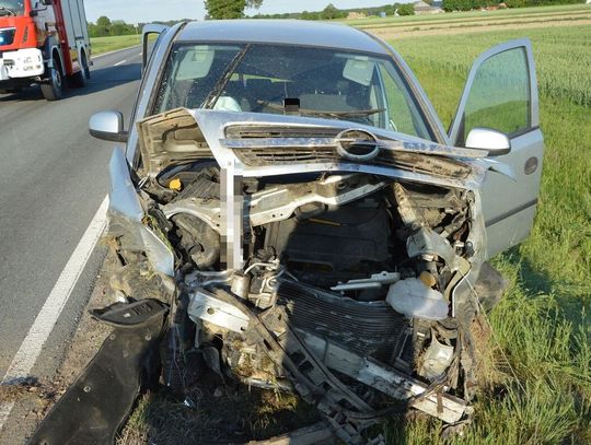 Sapiehów. Zjechała do rowu i dachowała Sapiehów. Zjechała do rowu i dachowała