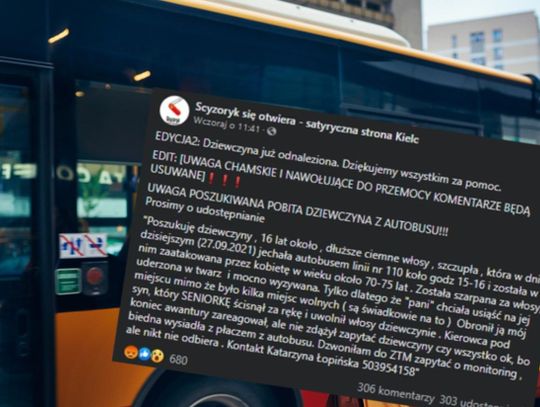 Seniorka pobiła nastolatkę w miejskim autobusie