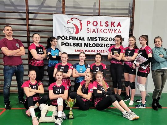 Siatkarki UKS Jagiellończyk walczyły w półfinale mistrzostw Polski