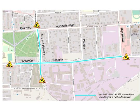 Sidorska do remontu. Będą utrudnienia w ruchu