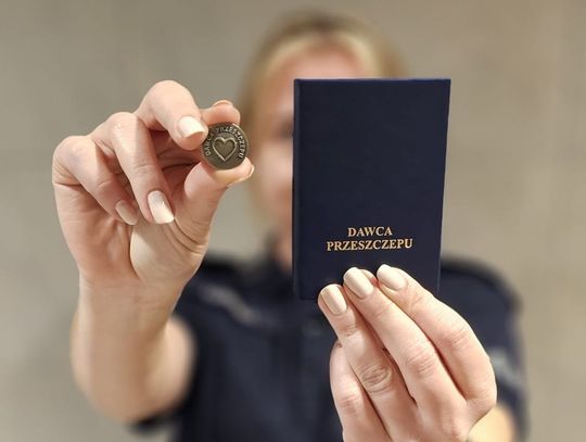 Sierżant Iwona Łobińska uratowała życie kobiecie