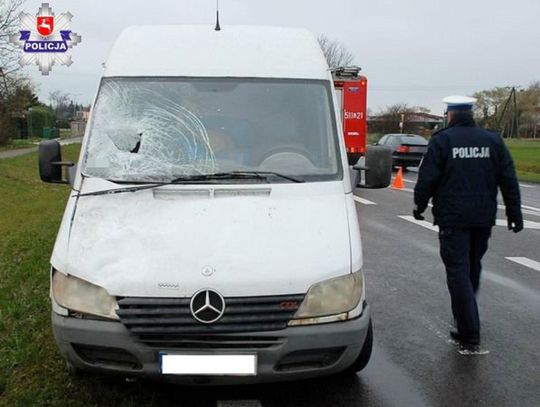 Śmierć pieszego. Potrącił go mercedes 