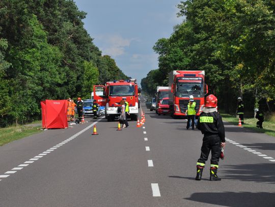 Śmiertelne potrącenie. Utrudnienia na krajowej dwójce