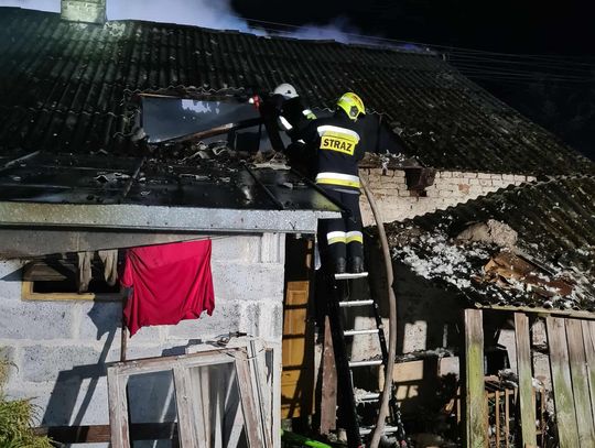 Tragiczny pożar w powiecie bialskim. Nie żyje jedna osoba