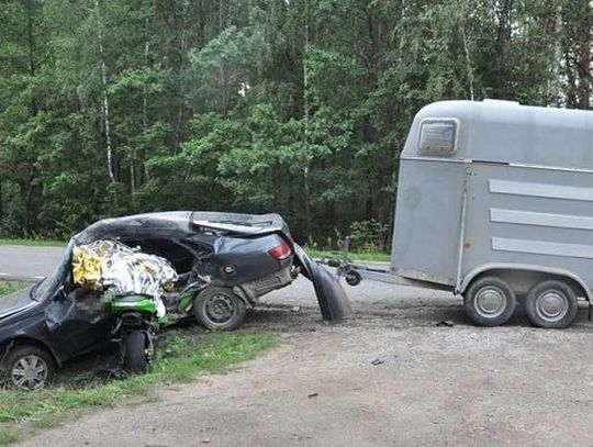 Śmiertelny wypadek podczas wyprzedzania