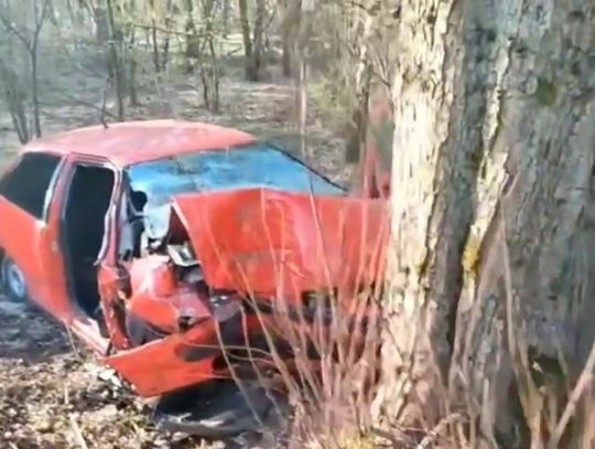 Śmiertelny wypadek w powiecie bialskim. Nie żyje 31-latek [WIDEO]