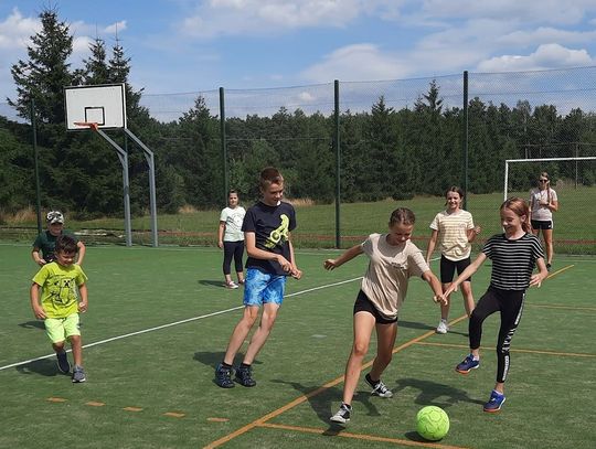 Spędzili część wakacji na sportowo. Tak było w Sosnówce