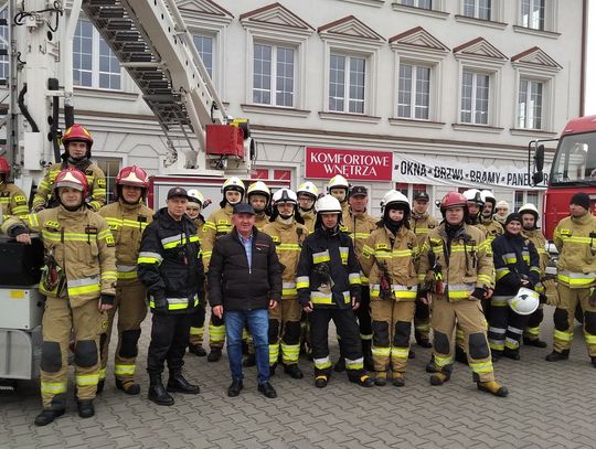 Strażacy z pow. bialskiego wzięli udział w ćwiczeniach doszkalających