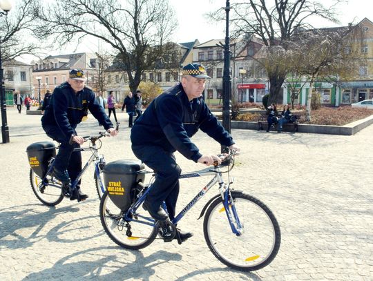 Strażnicy na rowerach ruszają w miasto