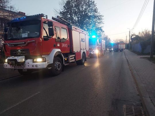 Studzianka. Pożar w suszarni kukurydzy