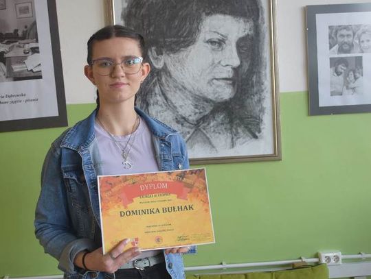 Sukces Dominiki Bułhak w międzynarodowym konkursie